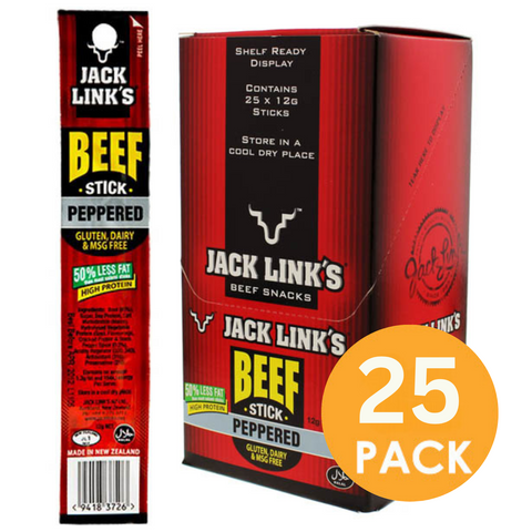 Jack Link's Beef Stick Peppered 12g