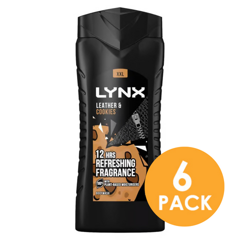 Lynx Bodywash Leather & Cookies 500ml
