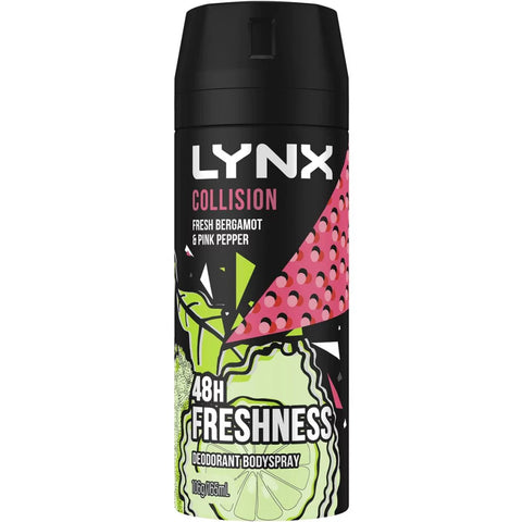 Lynx Collisions Spray Pink Pepper 106g