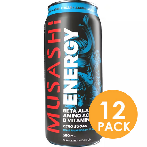Musashi Energy Blue Raspberry 500ml