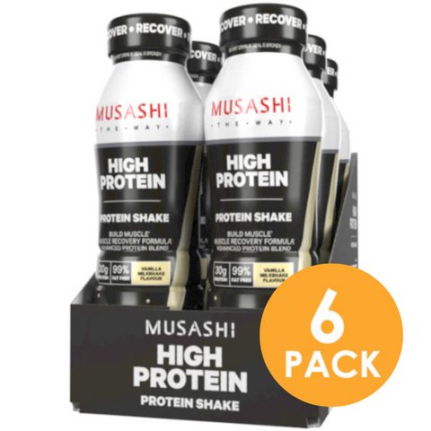 Musashi Protein Vanilla Milkshake 375ml
