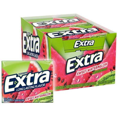 Wrigley’s Extra Sweet Watermelon Gum 15’s