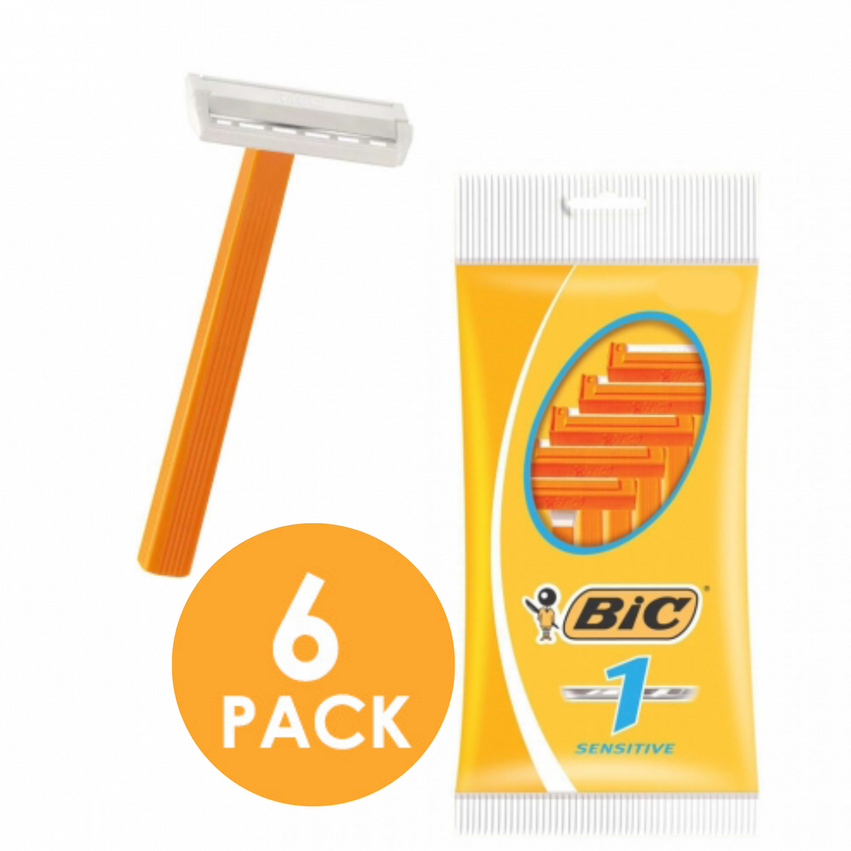 Bic Disposable Razors 5’s (1 blade) – Bulk Deals NZ