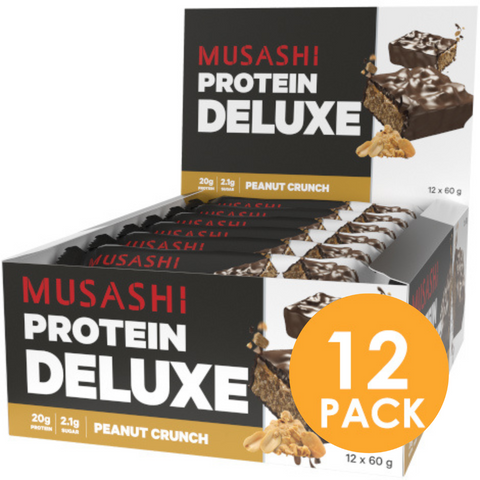 Musashi Deluxe Protein Peanut Crunch 60g