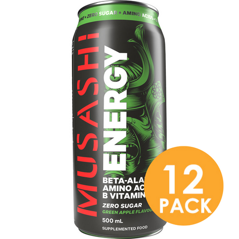 Musashi Energy Green Apple 500ml