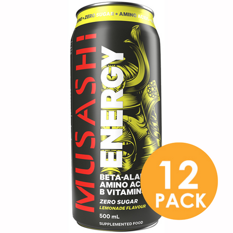 Musashi Energy Lemonade 500ml