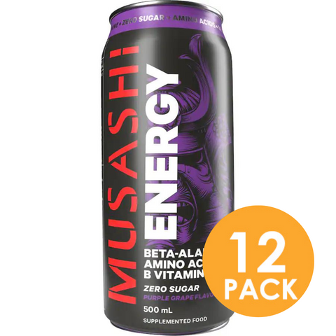 Musashi Energy Purple Grape 500ml