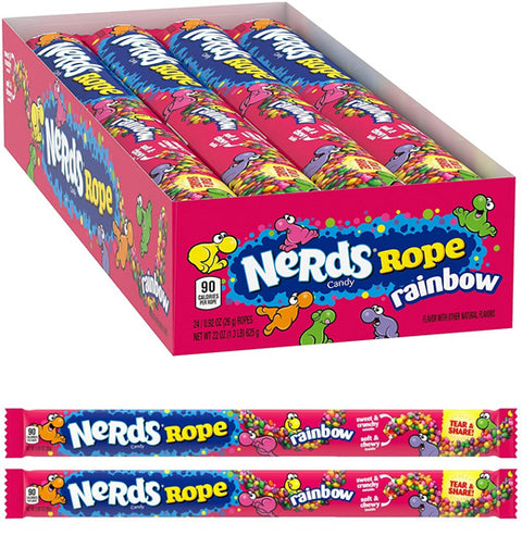 Nerds Rope Rainbow 26g – Bulk Deals NZ