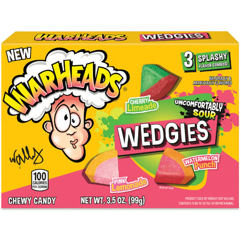 Warheads Wedgies 99g Theatre Box