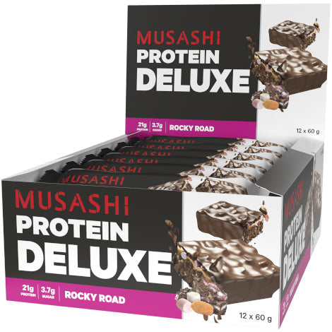 Musashi Deluxe Protein Rocky Road 60g